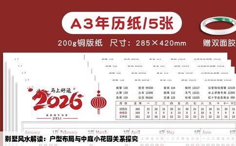 别墅风水解读：户型布局与中庭小花园关系探究