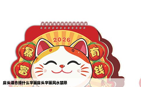 床头适合挂什么字画床头字画风水禁忌