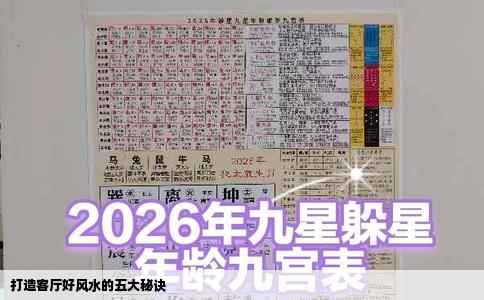 打造客厅好风水的五大秘诀