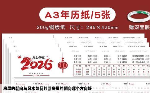 房屋的朝向与风水如何判断房屋的朝向哪个方向好