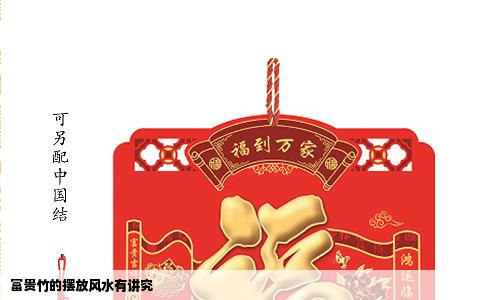 富贵竹的摆放风水有讲究