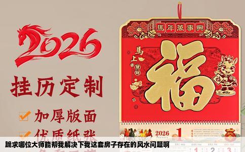 跪求哪位大师能帮我解决下我这套房子存在的风水问题啊