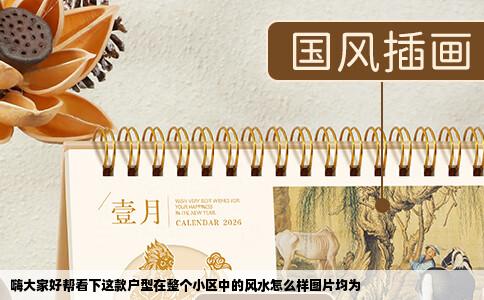 嗨大家好帮看下这款户型在整个小区中的风水怎么样图片均为