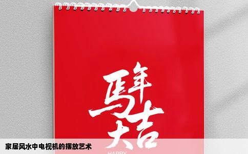 家居风水中电视机的摆放艺术