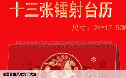 家居养鱼风水知识大全