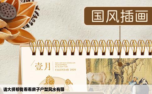 请大师帮我看看房子户型风水有图