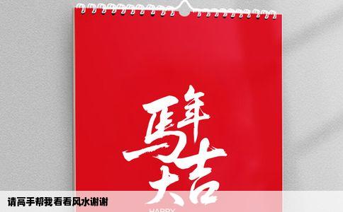 请高手帮我看看风水谢谢