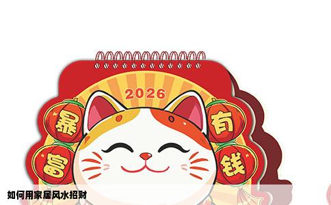 如何用家居风水招财