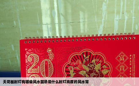 天花板射灯有哪些风水禁忌是什么射灯亮度的风水常