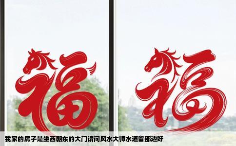 我家的房子是坐西朝东的大门请问风水大师水道留那边好