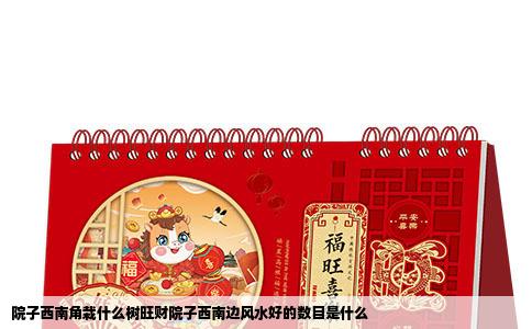 院子西南角栽什么树旺财院子西南边风水好的数目是什么